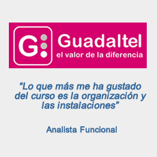 Comentario de Guadaltel sobre curso Tictour de Google Analytics
