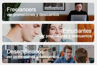 Ofertas y descuentos en cursos de Cloud Computing para autónomos,estudiantes y desempleados.