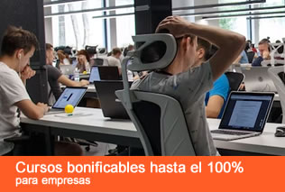 Cursos de Cloud Computing 100% subvencionados.