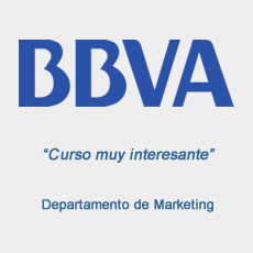 Comentario de BBVA sobre curso Tictour de Influencer Marketing Empresas