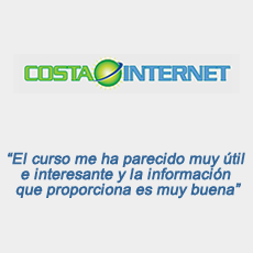 Comentario de Costainternet sobre curso Tictour de Influencer Marketing Empresas