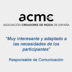 Comentario de ACME sobre seminario de Marca Personal (Personal Branding)