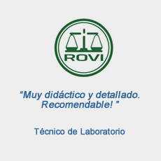 Comentario de alumno de Laboratorios Rovi