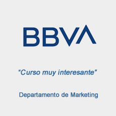 Comentario de alumno de BBVA